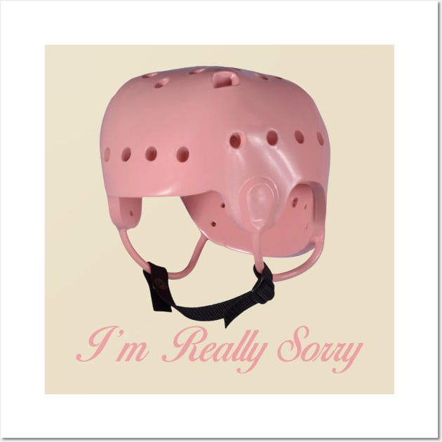 Matt Rife apology Helmet Wall Art by Pawsitivity Park